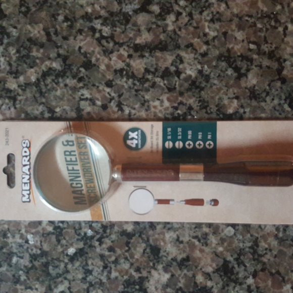 Menards Other Menards Magnifier Screwdriver Set 4x Magnification W